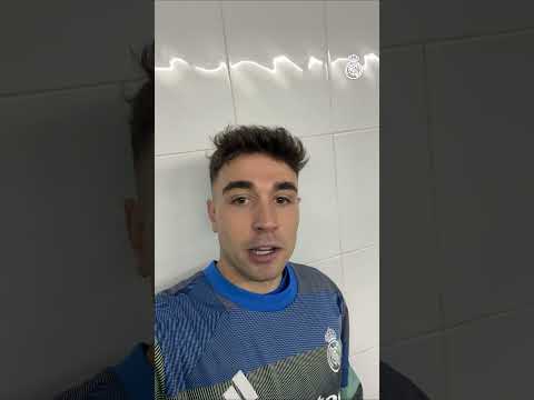 🤳 David Jiménez: "I'm very happy with my first LaLiga start. Hala Madrid!" #ValenciaRealMadrid