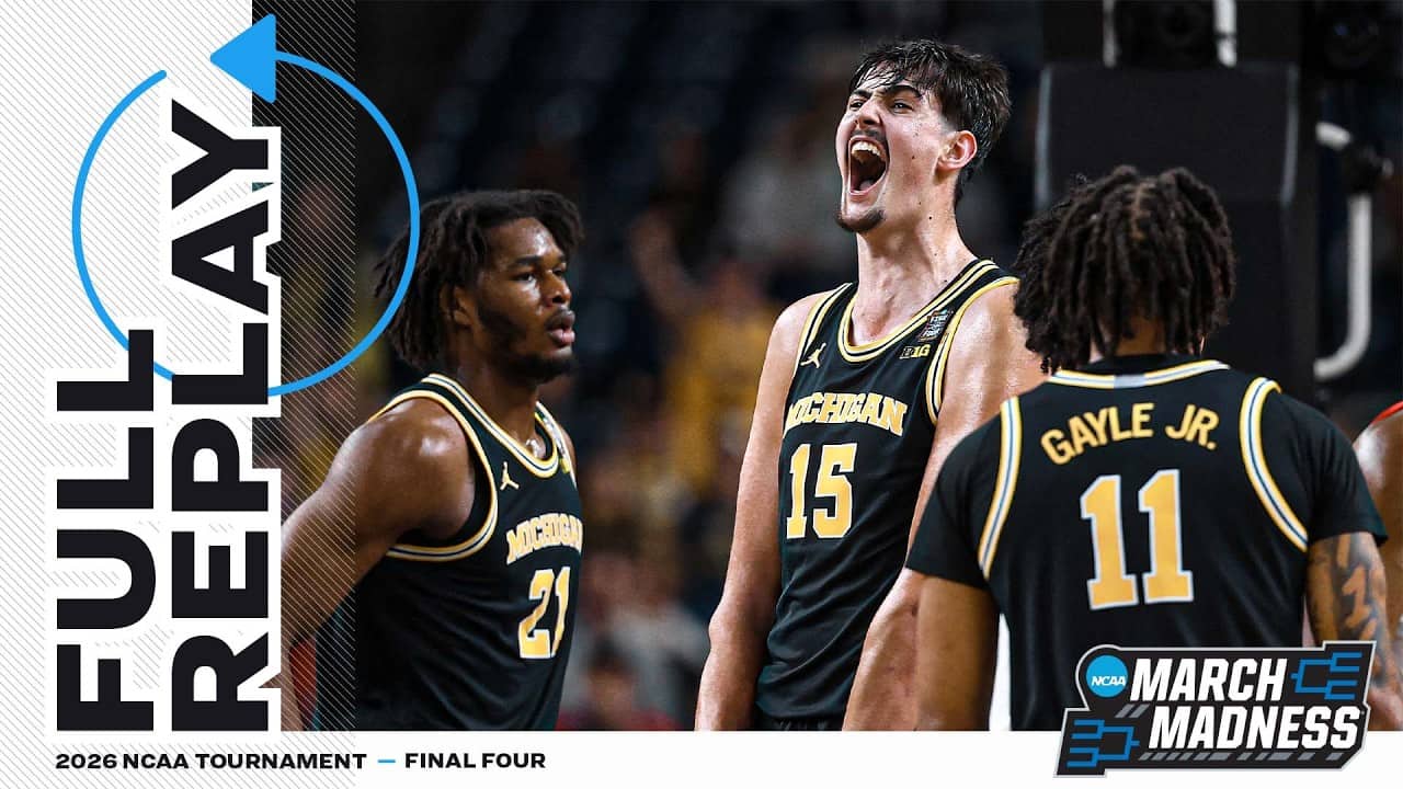 Michigan vs. Arizona: 2026 NCAA men's Final Four | FULL REPLAY