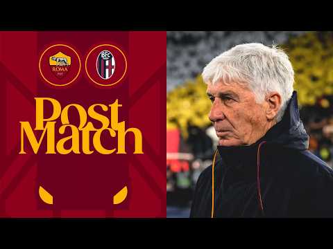 GIAN PIERO GASPERINI | INTERVISTA POST ROMA-BOLOGNA