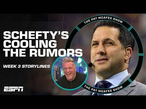 Adam Schefter HAD to stop this RUMOR Pat McAfee has been pushing... 🤣 | The Pat McAfee Show