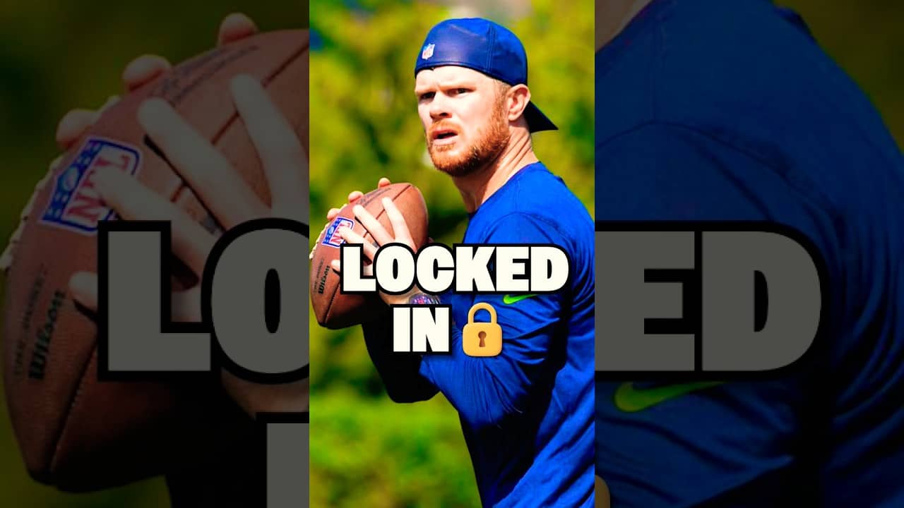 Sam Darnold looks LOCKED IN this offseason🔒 #nfl #seahawks #seattleseahawks