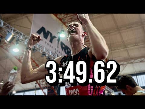 I Ran a 3:49 Mile at Millrose Games *9th Fastest Indoor Miler in History*