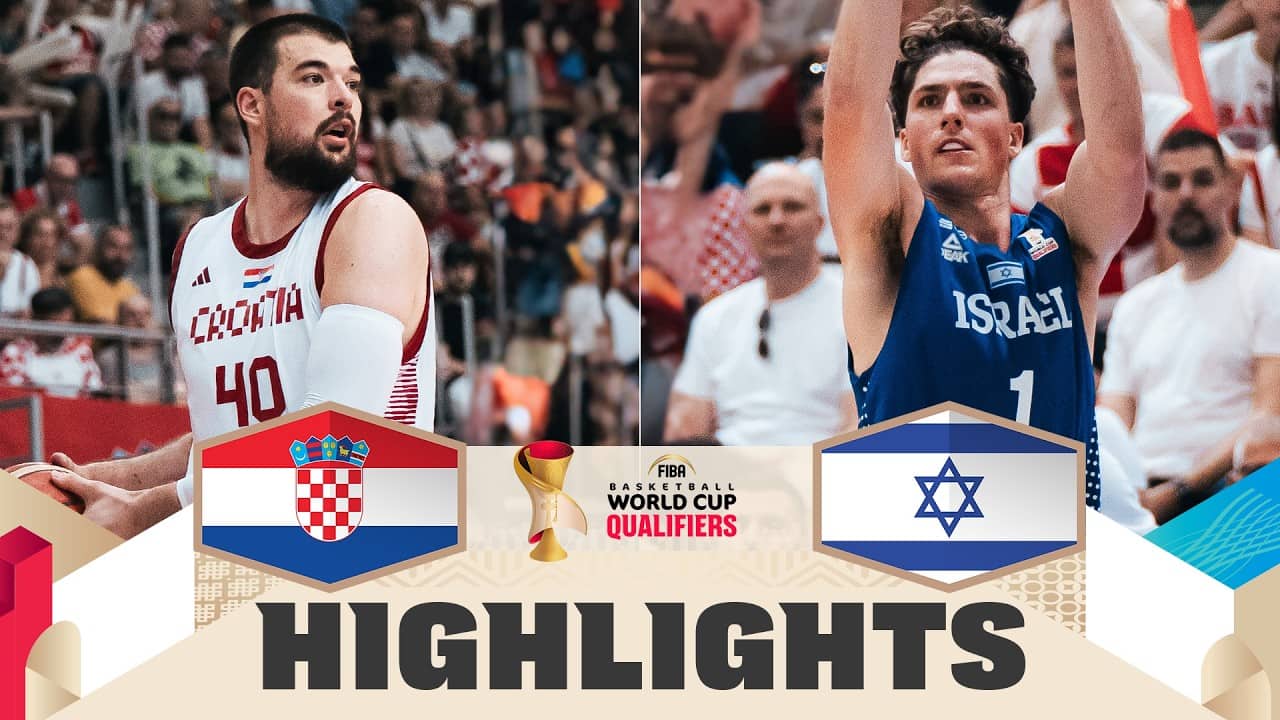 Croatia 🇭🇷 v Israel 🇮🇱 | Highlights | FIBA Basketball World Cup 2027 European Qualifiers