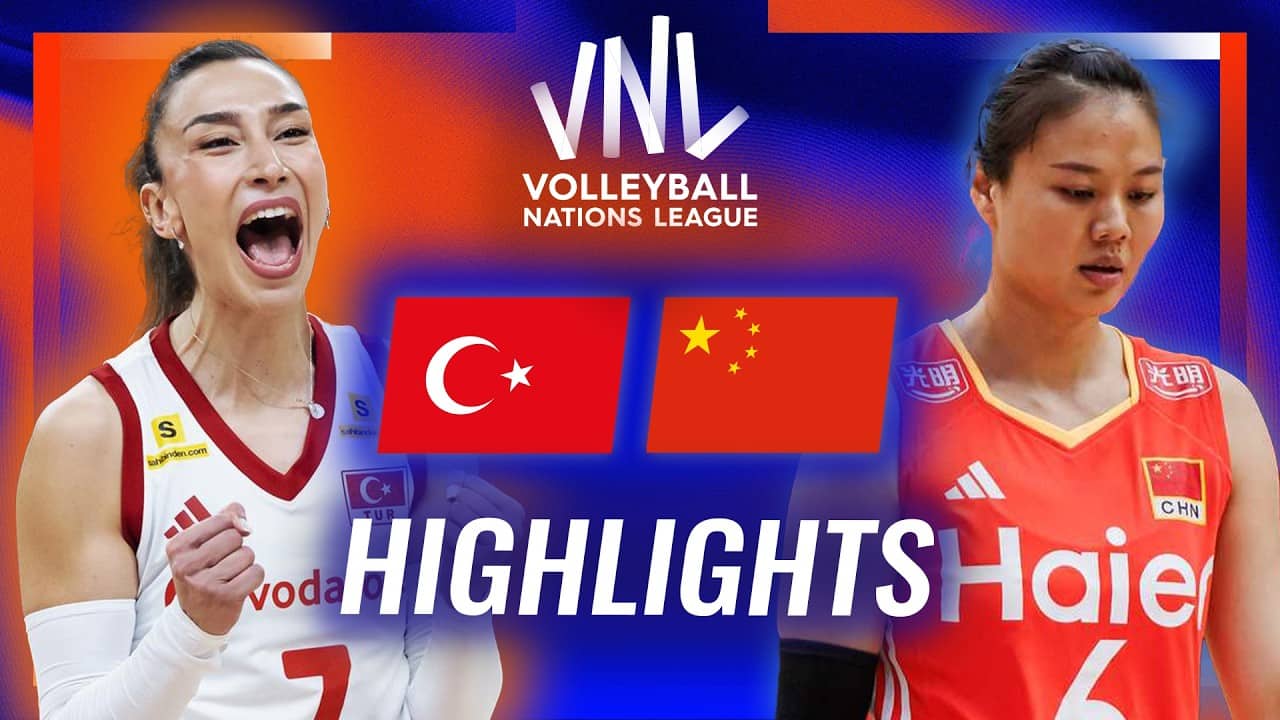 Türkiye 🇹🇷 vs. China 🇨🇳 - Highlights | Week 2 | Women's VNL 2026