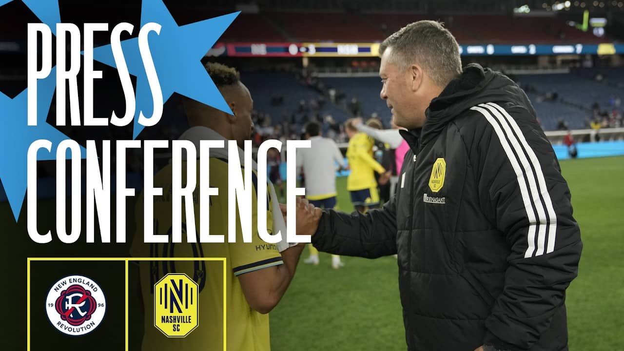 BJ Callaghan | Post-Match Press Conference at New England Revolution