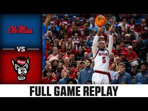 Ole Miss vs. NC State Full Game Replay | 2025-26 ACC Men's Basketball