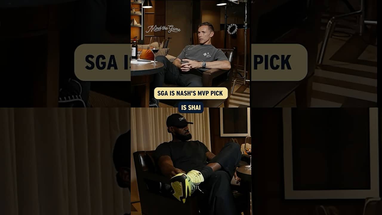 Steve Nash breaks down why Shai is the frontrunner for MVP.
