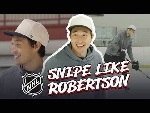 NHL Shooting Drills w/Jason Robertson | Hockey Academy