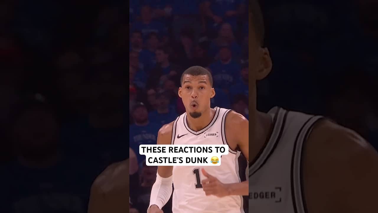 Come for the dunk stay for the reactions 😂
