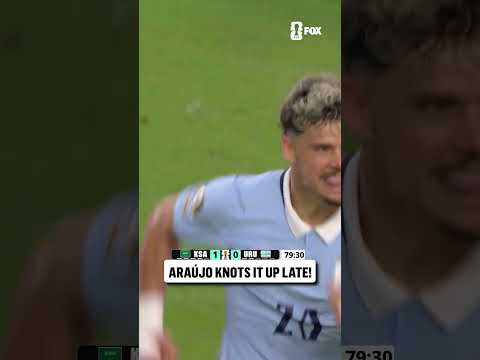 URUGUAY SCORES ITS FIRST GOAL OF THE 2026 FIFA WORLD CUP!