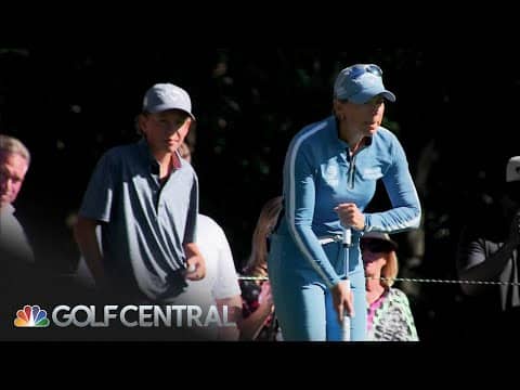 Annika Sorenstam, son Will McGee balance competition and fun at PNC | Golf Central | Golf Channel