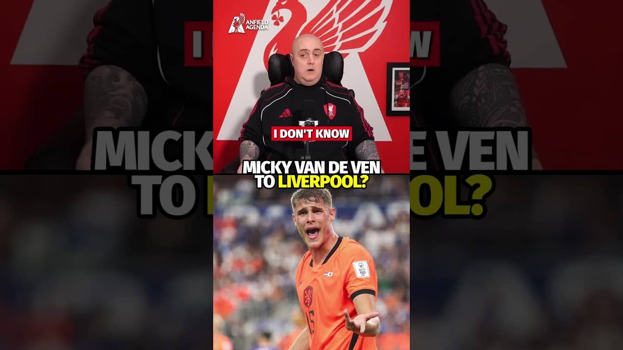 Liverpool Considering VAN DE VEN Move?