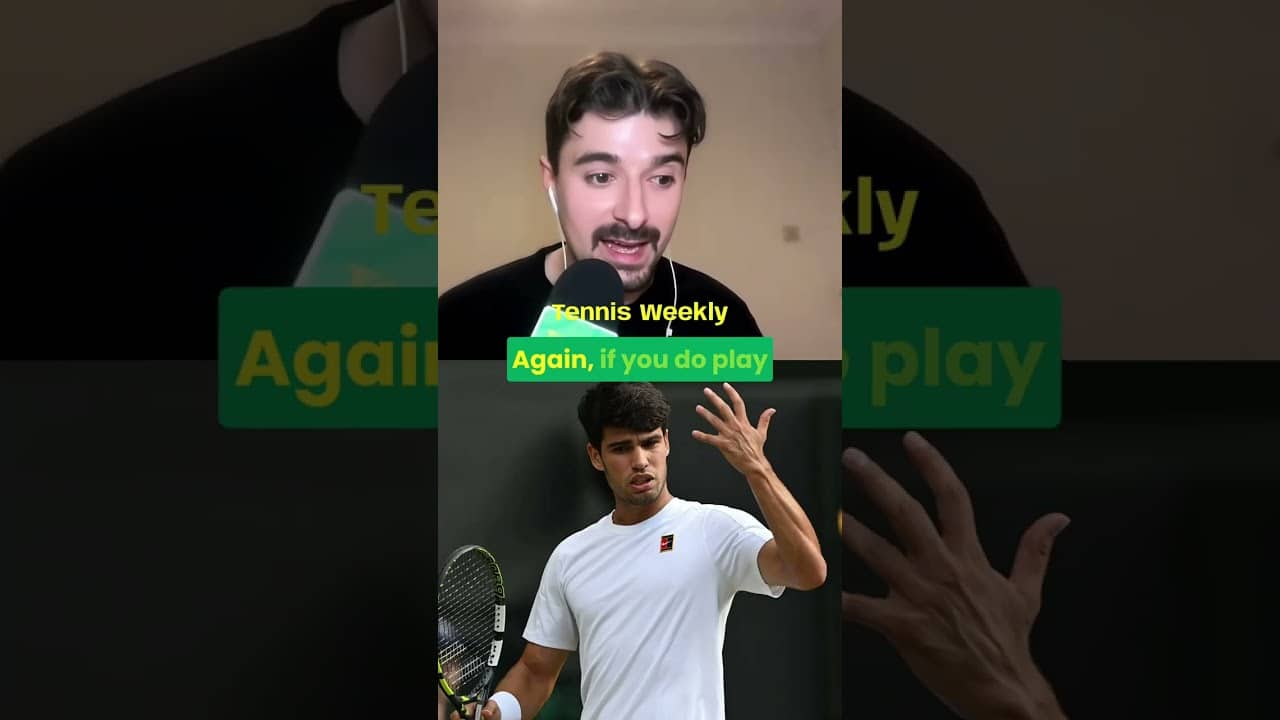 Carlos Alcaraz is OUT of Wimbledon #alcaraz #carlosalcaraz #wimbledon