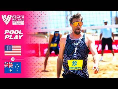 Crabb/Benesh vs. Nicolaidis/Carracher - Pool Play Highlights | João Pessoa 2026 #BeachProTour