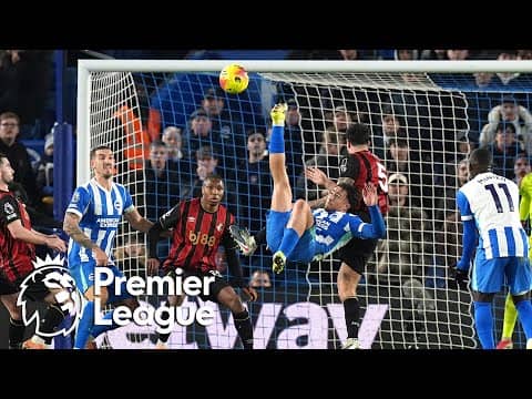 Kostoulas' heroics saves Brighton point late v. Bournemouth | Premier League Update | NBC Sports