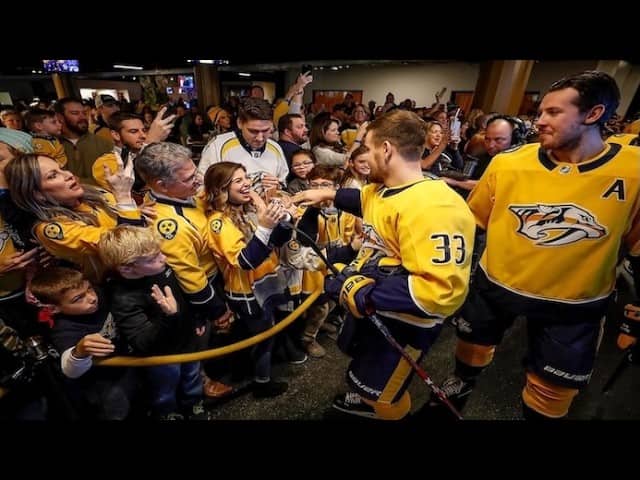 When Hockey Fans Propose