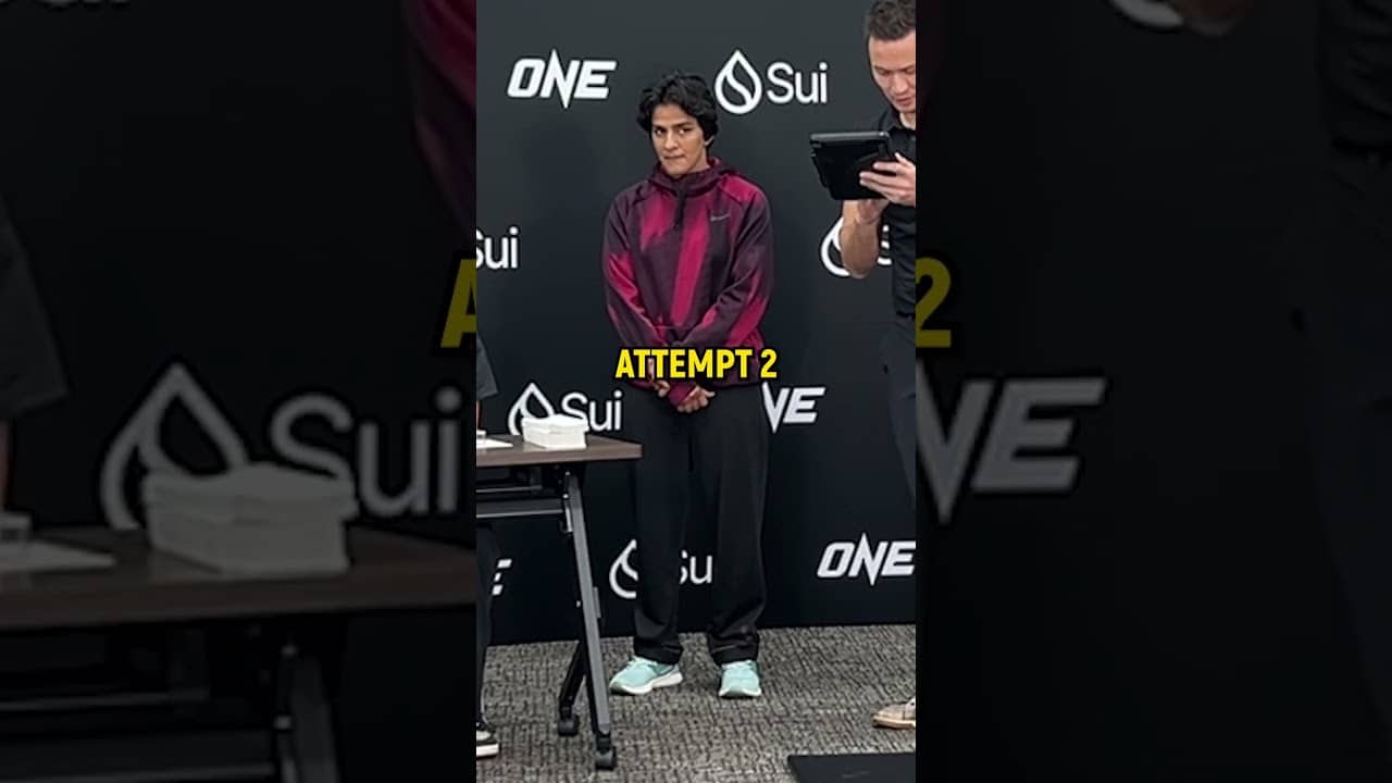 UPDATE ⚖️ Ritu Phogat has missed weight and hydration ahead of her clash against Itsuki Hirata.