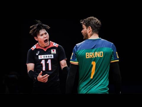 Japan vs Brazil | One of the Most Legendary Matches in Volleyball History !!!
