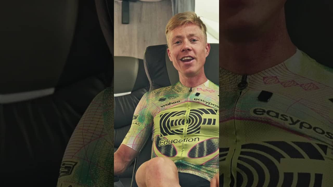 Michael Valgren TALKS his new SuperSix EVO's capabilities 🙌 #shorts