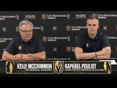 Kelly McCrimmon & Raphael Pouliot Press Conference