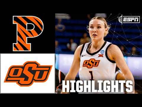 Round of 64: Princeton Tigers vs. Oklahoma State Cowgirls | Full Game Highlights | NCAA Tournament