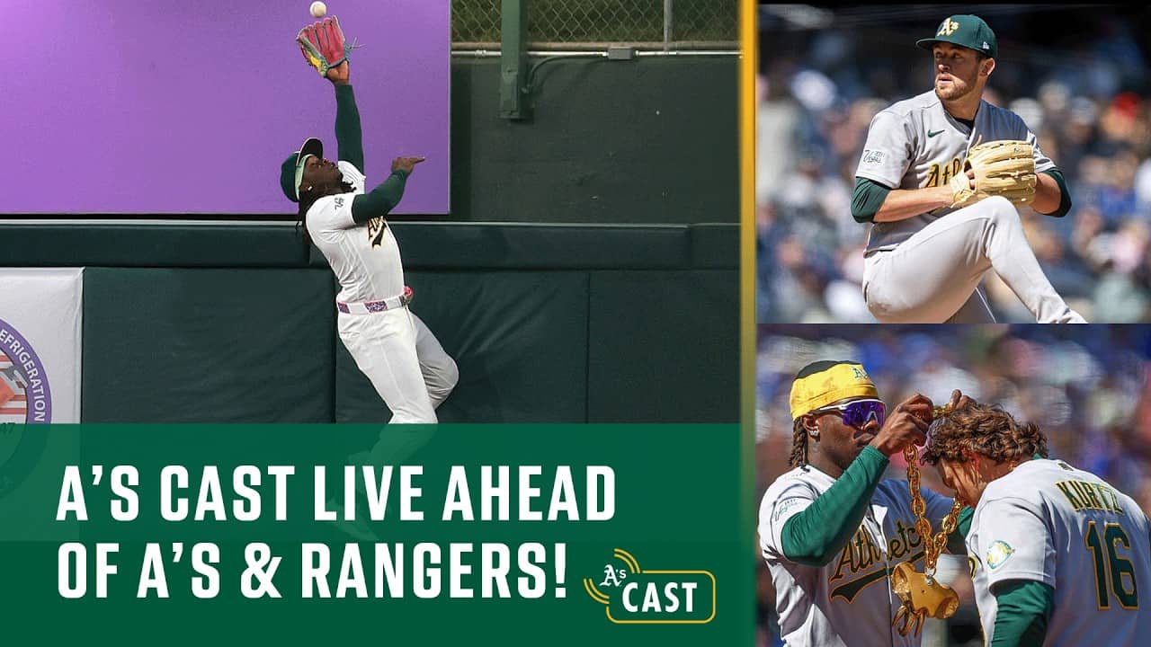 A's Cast Live Ahead of A's & Rangers from West Sac | Nick Kurtz, Scott Emerson & Johnny Doskow Join!