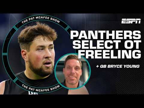 Dan Morgan on Panthers drafting Monroe Freeling + Bryce Young🔥 | The Pat McAfee Draft Spectacular