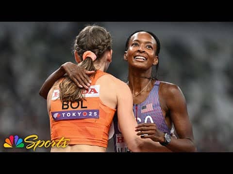 Femke Bol, Dalilah Muhammad battle for 400m hurdles finals slots in tough semifinal | NBC Sports