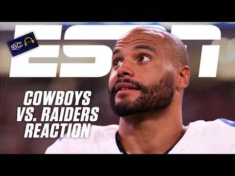 MNF Reaction 🏈 Cowboys dominate behind Dak Prescott’s 4 TD passes | SC with SVP