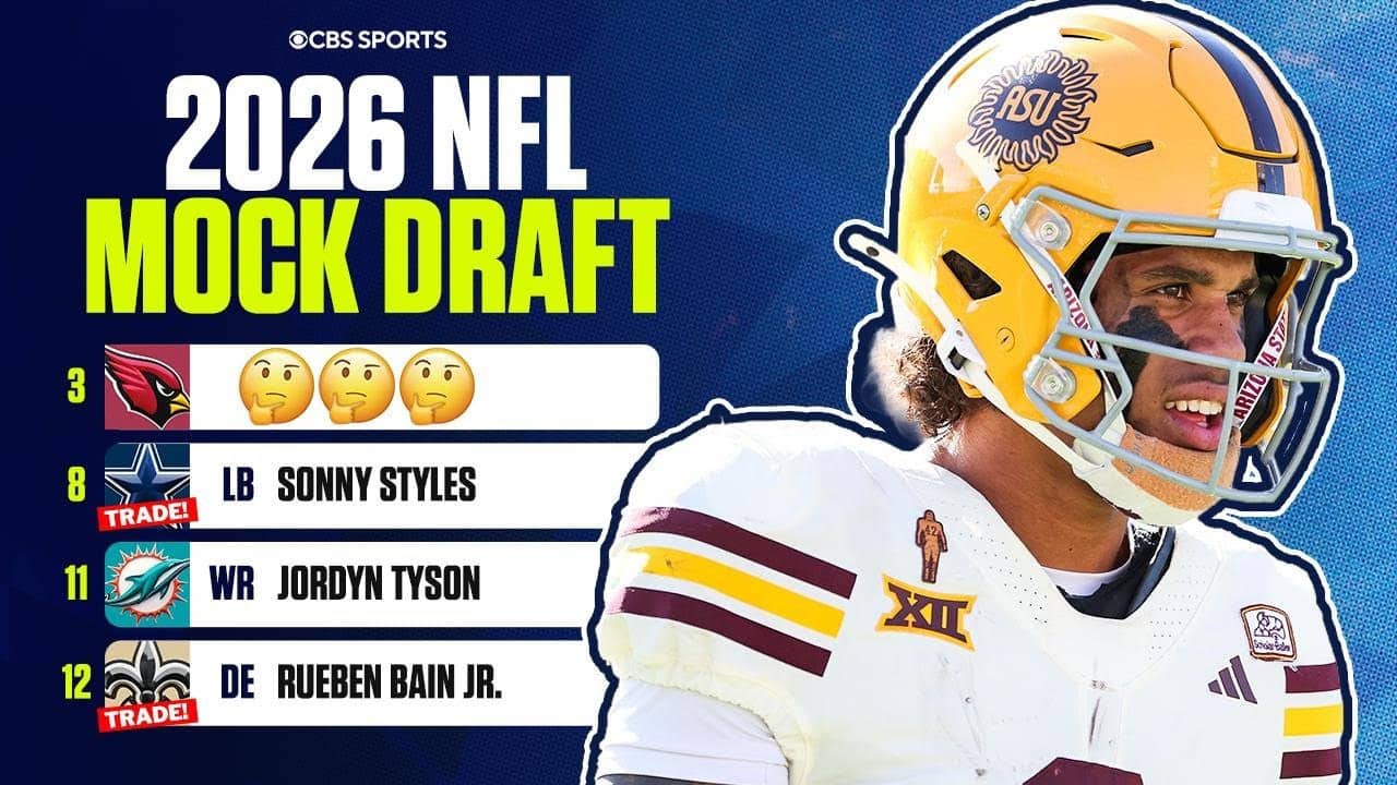 NFL Insider Mock Draft: What do the Cardinals do with No. 3 pick, Cowboys trade up for Sonny Styles