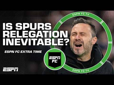 If not this season, will Tottenham Hotspur EVENTUALLY be relegated? 😬 | ESPN FC Extra Time