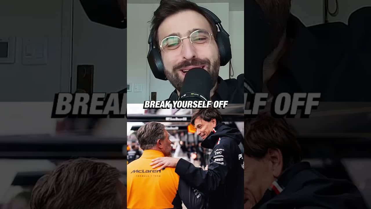 Team Principal drama? Yes please. #mclaren #mercedes #zakbrown #totowolff #f1