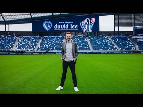 Press Conference with David Lee | Sporting KC President of Soccer Operations & General Manager