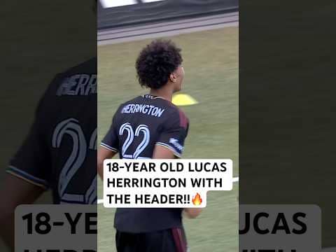 Lucas Herrington🔥 FIRST MLS GOAL!!
