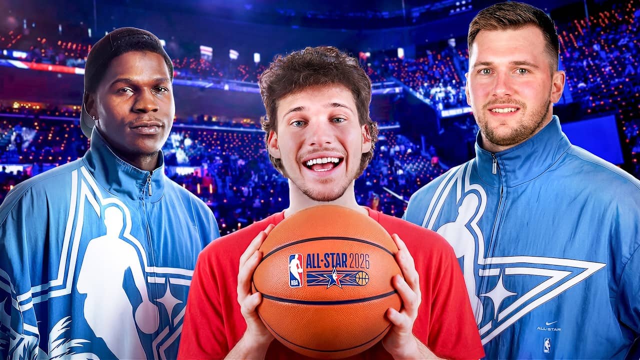 I Spent 100 Hours With NBA All Stars! (ft. Luka Doncic & Ant Edwards)