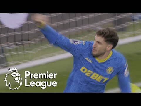Santiago Bueno pulls one back for Wolves against Liverpool | Premier League | NBC Sports