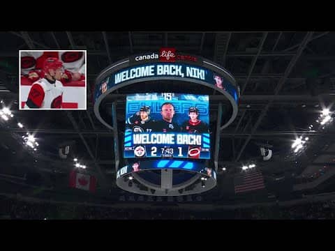 Jets welcome Nikolaj Ehlers back to Winnipeg