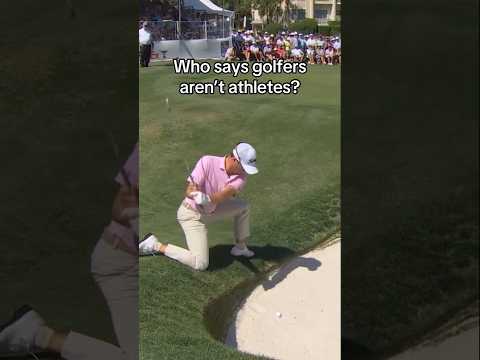 Golfers are athletic 💪
