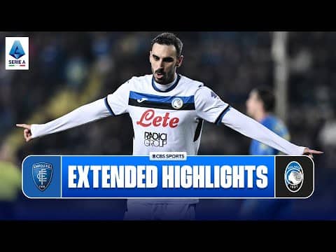 Empoli vs. Atalanta: Extended Highlights | Serie A | CBS Sports Golazo