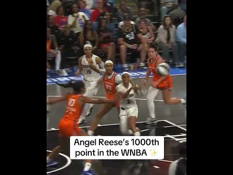 Angel Reese's 1000th WNBA point 👏