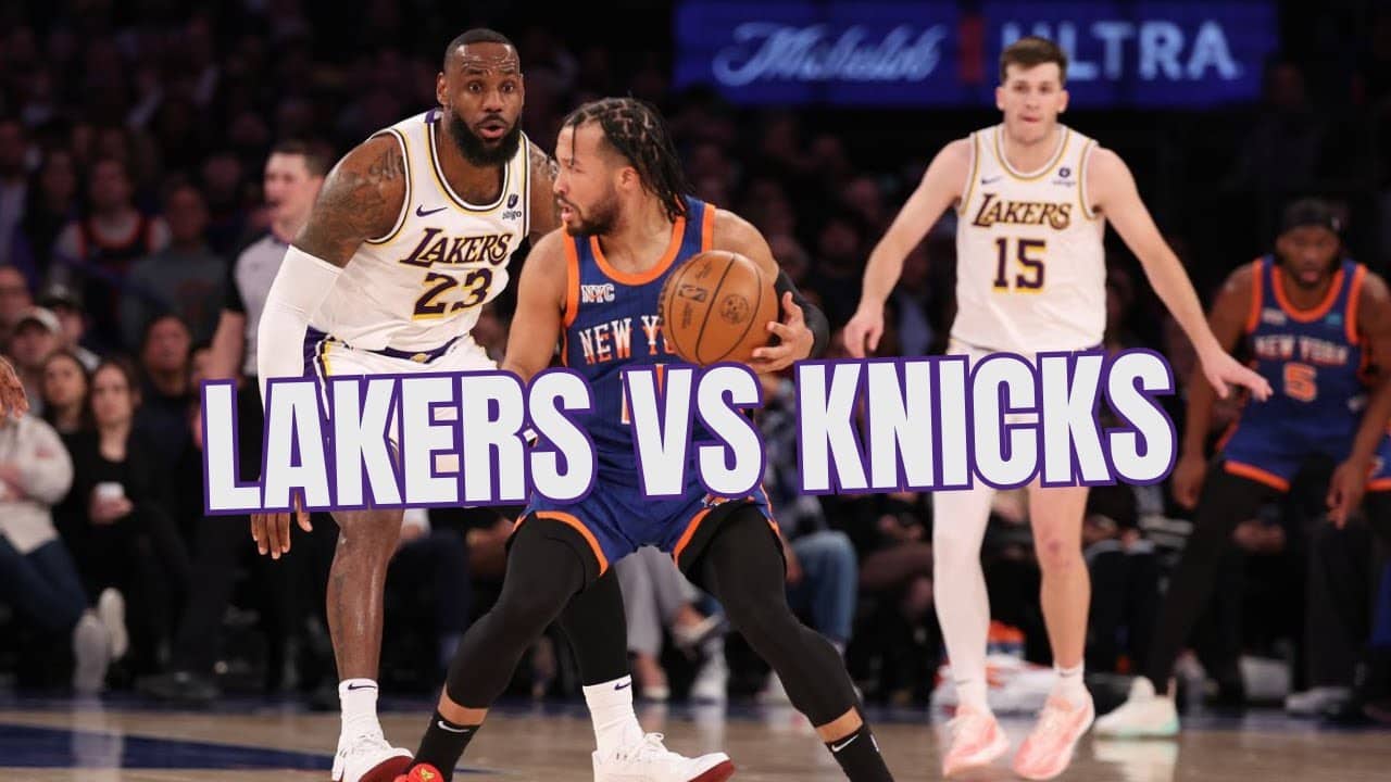 Los Angeles Lakers vs New York Knicks (Audio Play-by-Play), 2/1/24