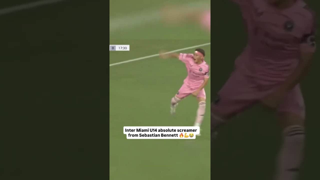 Looked like the Inter Miami senior team on the pitch 😂🔥 (via @intermiamicf/IG)