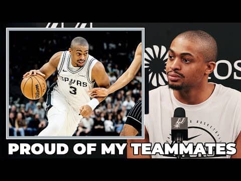 Keldon Johnson on Being Proud of Team's Fight to Get the Win