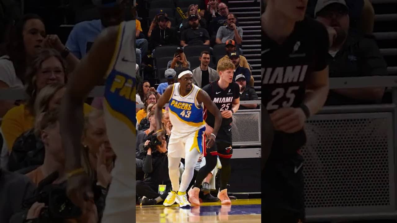 No Cooling Off 🥵 Double-Double No. 10 for Pascal Siakam Last Night vs. the Heat