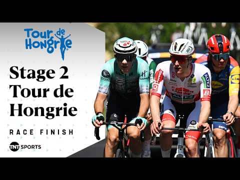 HE'S UNSTOPPABLE! 👏 | 2026 Men's Tour of Hungary Stage 2 Final KM's | TNT Sports Cycling