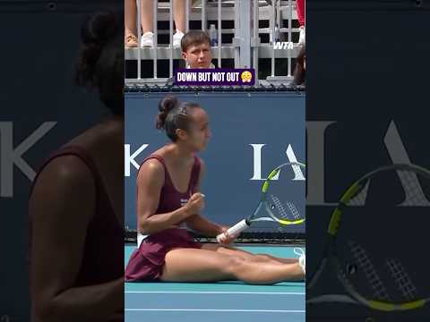 This perfectly sums up this back and forth match between Fernandez & Selekhmeteva 👏#MiamiOpen