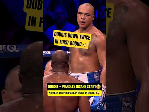 Wardley DROPPED Dubois STRAIGHT AWAY🥊 Live on @daznboxing #Ring6