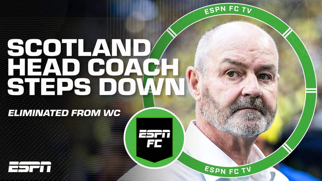 REACTION to Steve Clarke stepping down as Scotland head coach 🏴󠁧󠁢󠁳󠁣󠁴󠁿 | ESPN FC