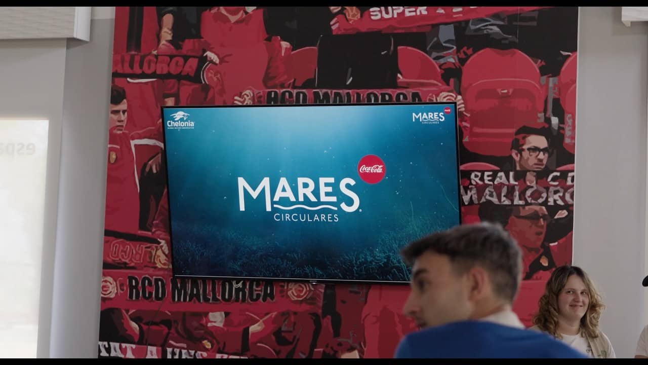 RCD Mallorca y Coca-Cola se unen por el medio ambiente 🌍 | Nueva acción de Mares Circulares