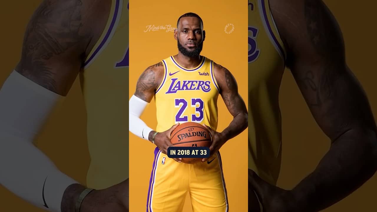 Father Time never stood a chance against LeBron. 👑